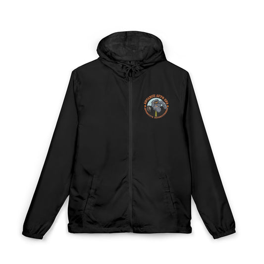 Auto Spa Windbreaker Jacket — Advanced Auto Detailing Logo Hooded Windbreaker